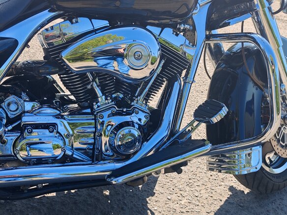 2005 Harley-Davidson Road King, чёрный, 900000 рублей - вид 7