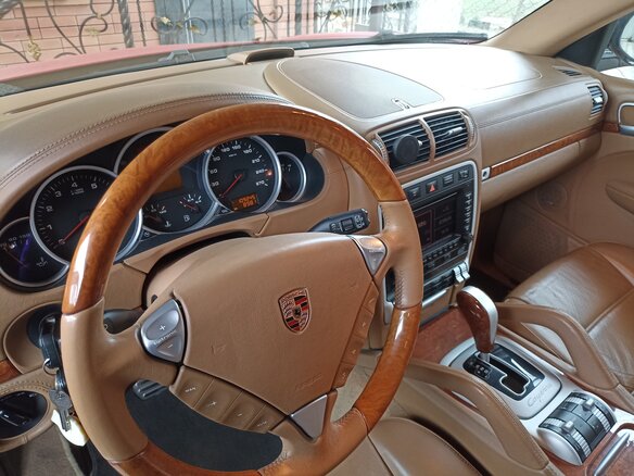 2007 Porsche Cayenne S I Рестайлинг (957), красный, 1450000 рублей - вид 18