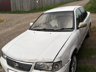 2002 Nissan Sunny B15, белый, 195000 рублей, вид 2