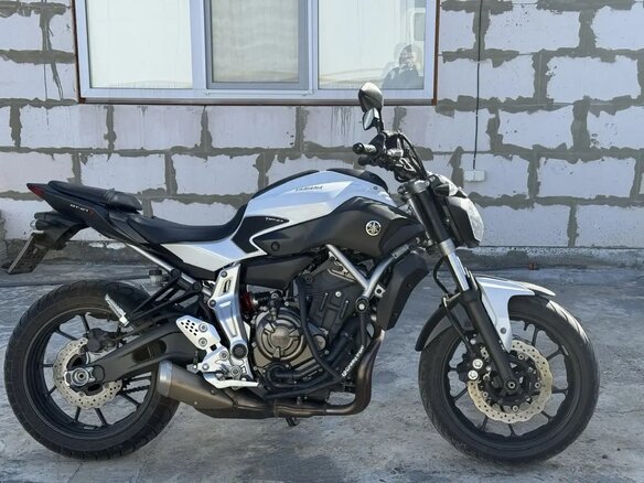 2014 Yamaha MT-07 (FZ-07), белый, 555000 рублей - вид 10