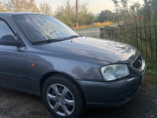 2006 Hyundai Accent ТагАЗ II, серый, 350000 рублей, вид 1