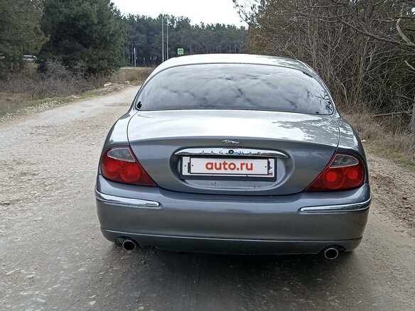 2003 Jaguar S-Type I, серый, 550000 рублей - вид 4