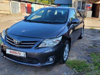 2010 Toyota Corolla X (E140, E150) Рестайлинг, серый, 1260000 рублей, вид 3