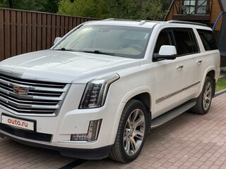 2018 Cadillac Escalade ESV IV, белый, 2800000 рублей, вид 1
