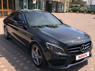 2015 Mercedes-Benz C-Класс 180 IV (W205), чёрный, 2000000 рублей, вид 4