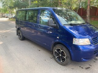 2008 Volkswagen Caravelle LWB Long T5, синий, 1790000 рублей, вид 4