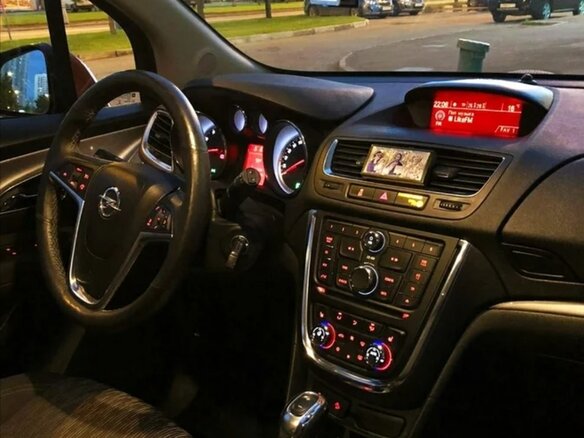 2013 Opel Mokka I, оранжевый, 1200000 рублей - вид 7