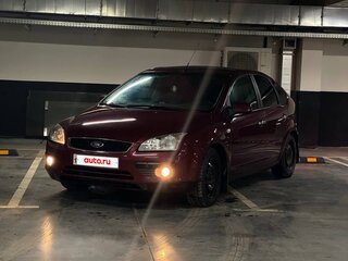2007 Ford Focus II Рестайлинг, пурпурный, 570000 рублей, вид 1