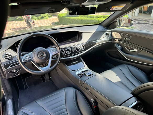 2019 Mercedes-Benz Maybach S-Класс 450 I (X222) Рестайлинг, чёрный, 8000000 рублей - вид 6