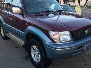 1996 Toyota Land Cruiser Prado 90 Series, красный, 1595000 рублей, вид 1