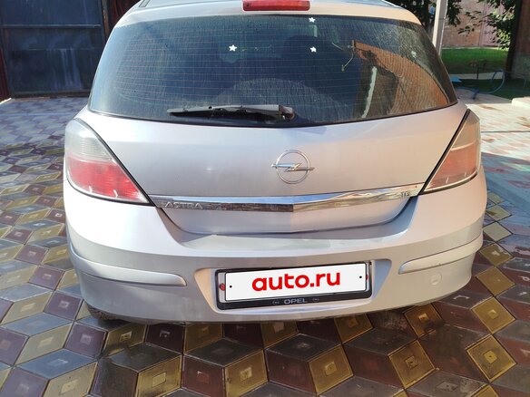 2008 Opel Astra H Рестайлинг, серебристый, 350000 рублей - вид 3