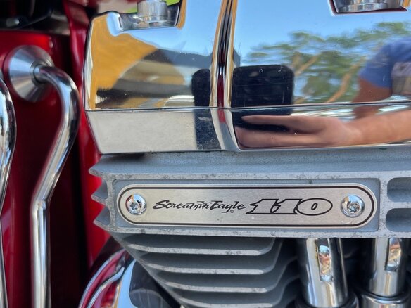 2007 Harley-Davidson CVO, красный - вид 19