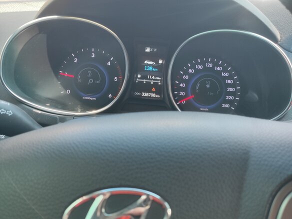 2014 Hyundai Santa Fe Grand III, белый - вид 12