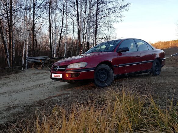 1996 Opel Omega B, красный, 290000 рублей - вид 4