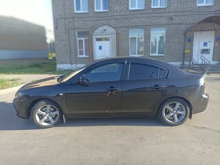 2006 Mazda 3 I (BK) Рестайлинг, чёрный, 630000 рублей, вид 3