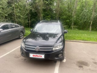 2012 Volkswagen Tiguan I Рестайлинг, чёрный, 1320000 рублей, вид 4