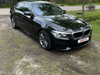 2018 BMW 5 серии 520d xDrive VII (G30/G31/G38), чёрный, 5000000 рублей, вид 2