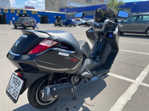 2010 Peugeot Satelis 250, чёрный, 180000 рублей - вид 6