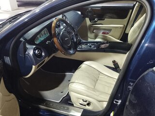 2013 Jaguar XJ IV (X351), синий, 2344940 рублей, вид 4