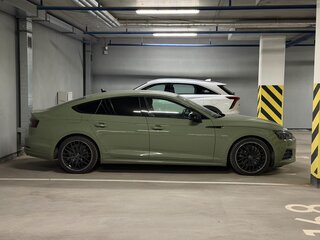 2019 Audi A5 Sportback 40 TFSI II (F5) Рестайлинг, чёрный, 3300000 рублей, вид 2