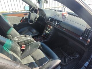1996 Mercedes-Benz CL-Класс 600 I (C140), синий, 1000000 рублей, вид 4