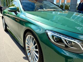 2014 Mercedes-Benz S-Класс AMG 63 AMG III (W222, C217), синий, 7100000 рублей, вид 1