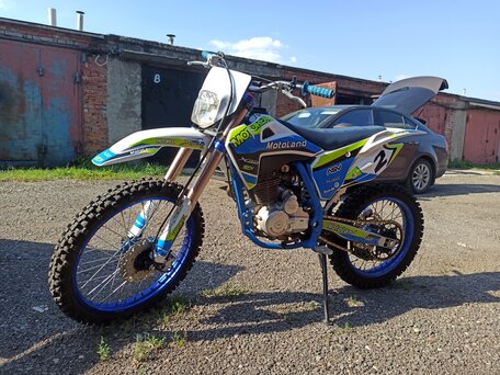 2019 Motoland XT250, синий, 110000 рублей, вид 4