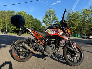 2020 KTM 250 Duke, оранжевый, 275000 рублей, вид 4