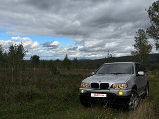 2002 BMW X5 3.0i I (E53), серый, 910000 рублей, вид 1