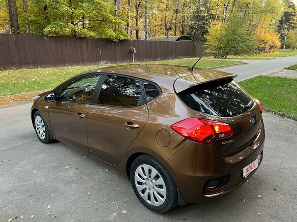 2016 Kia Ceed II Рестайлинг, коричневый - вид 3