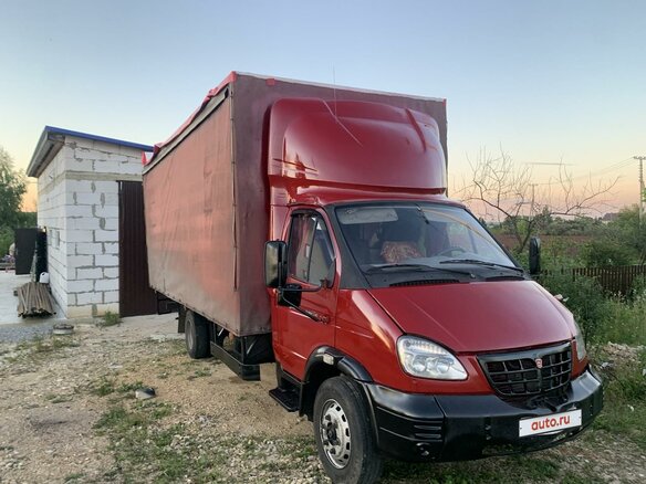 2014 ГАЗ Валдай, красный, 820000 рублей - вид 2