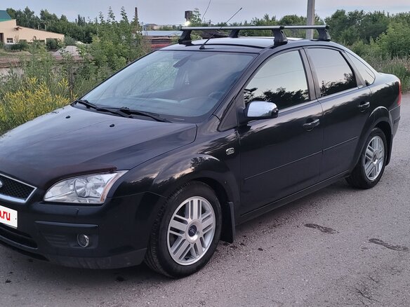 2007 Ford Focus II, чёрный, 430000 рублей - вид 10