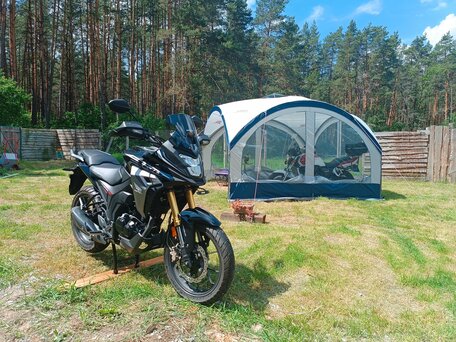 2024 Honda CB 200X, чёрный, 400000 рублей, вид 2