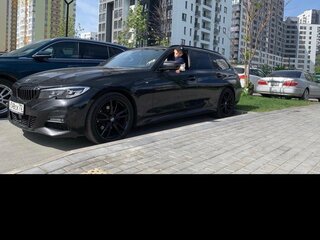 2020 BMW 3 серии 320d xDrive VII (G2x), чёрный, 3850000 рублей, вид 1
