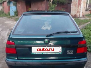 1998 Skoda Felicia I Рестайлинг, зелёный, 350000 рублей, вид 4
