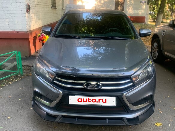 2018 Lada (ВАЗ) Vesta I, серый, 1000000 рублей - вид 3