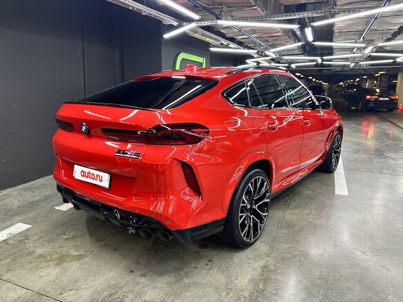 2021 BMW X6 M Competition III (F96), красный, 13000000 рублей - вид 17