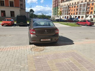 2019 Renault Logan II Рестайлинг, коричневый, 700000 рублей, вид 3