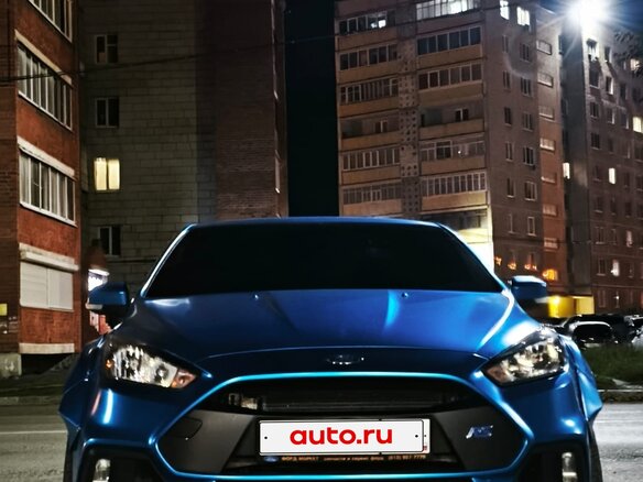 2007 Ford Focus II, голубой - вид 1