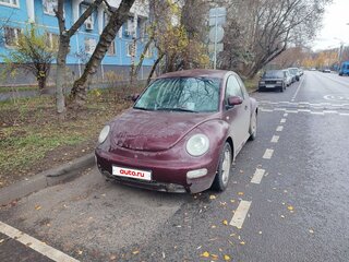 1999 Volkswagen Beetle I (A4), красный, 800000 рублей, вид 3