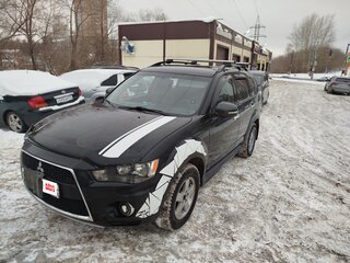 2011 Mitsubishi Outlander II Рестайлинг, чёрный, 1150000 рублей, вид 1