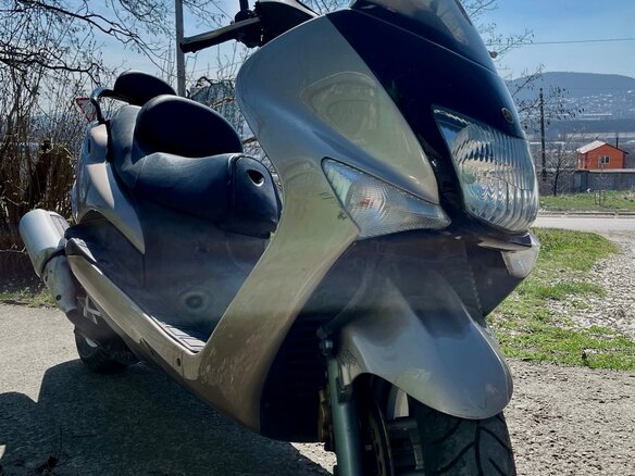 2005 Yamaha Majesty 125/180, серебристый, 100000 рублей