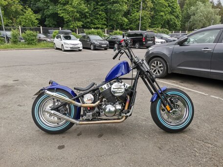 2022 Honda VT 750, синий, 1690000 рублей, вид 4