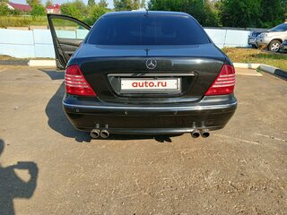 1999 Mercedes-Benz S-Класс 320 IV (W220), чёрный, 650000 рублей, вид 2