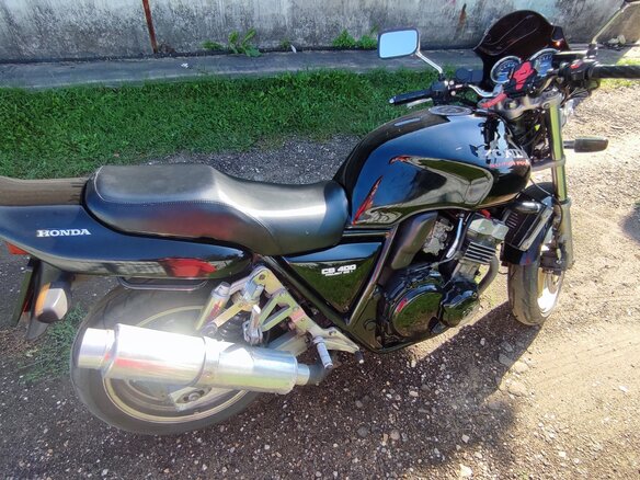 1993 Honda CB 400 Super Four, чёрный, 269000 рублей - вид 6