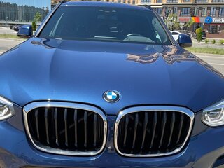 2021 BMW X3 30d xDrive III (G01), синий, 6677777 рублей, вид 3