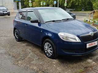 2011 Skoda Fabia II Рестайлинг, синий, 510000 рублей, вид 3