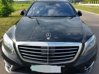 2015 Mercedes-Benz S-Класс 500 Long VI (W222, C217), чёрный, 5200000 рублей, вид 1
