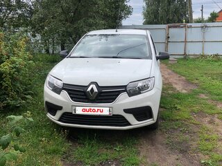 2019 Renault Logan II Рестайлинг, белый, 520000 рублей, вид 2