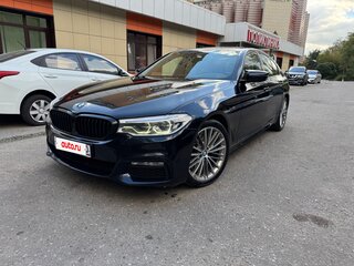 2018 BMW 5 серии 540i xDrive VII (G30/G31/G38), чёрный, 3500000 рублей, вид 1